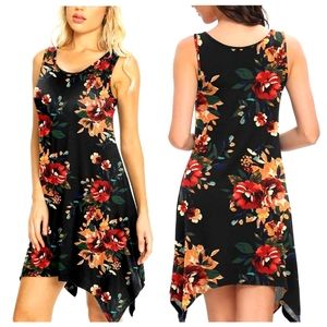 Womens Summer Cover Sundress, Crew Neck, Sleeveless, Beach Dress, size S NEW